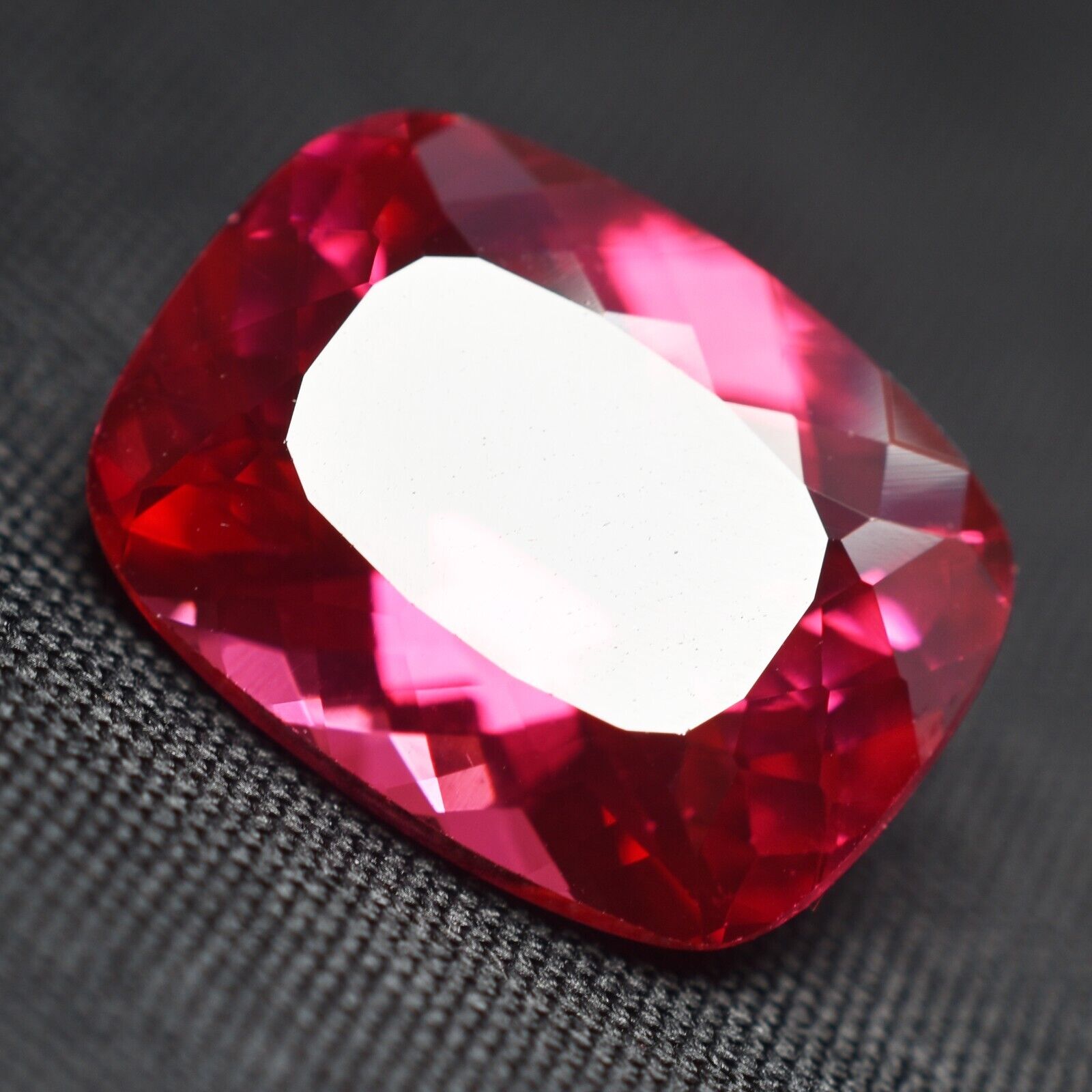 12.40 Ct Natural Sapphire CERTIFIED Loose Gemstone Padparadscha Cushion Shape