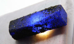 150 Ct Natural Blue Tanzanite Rough CERTIFIED Uncut Earth Mined Loose Gemstone