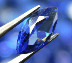 1 Pcs Natural CERTIFIED Loose Gemstones Blue Sapphire Marquise shape 7x5 mm