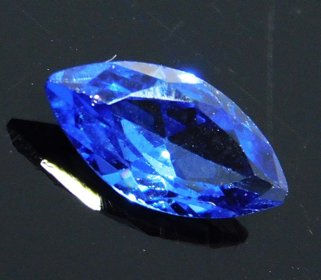 1 Pcs Natural CERTIFIED Loose Gemstones Blue Sapphire Marquise shape 7x5 mm