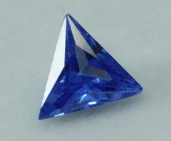 1 Pcs Natural CERTIFIED Sapphire Blue Trillion Cut 5x5 mm Loose Gemstones