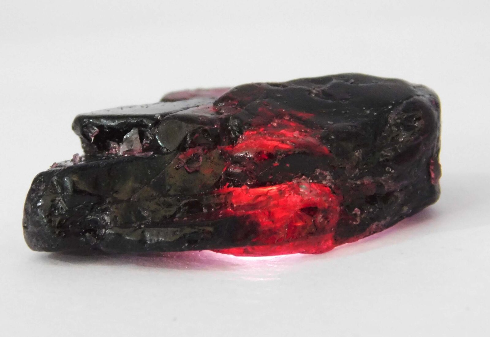 66 Carat Natural RED Ruby HUGE UNCUT ROUGH Earth Mined CERTIFIED Loose Gemstone