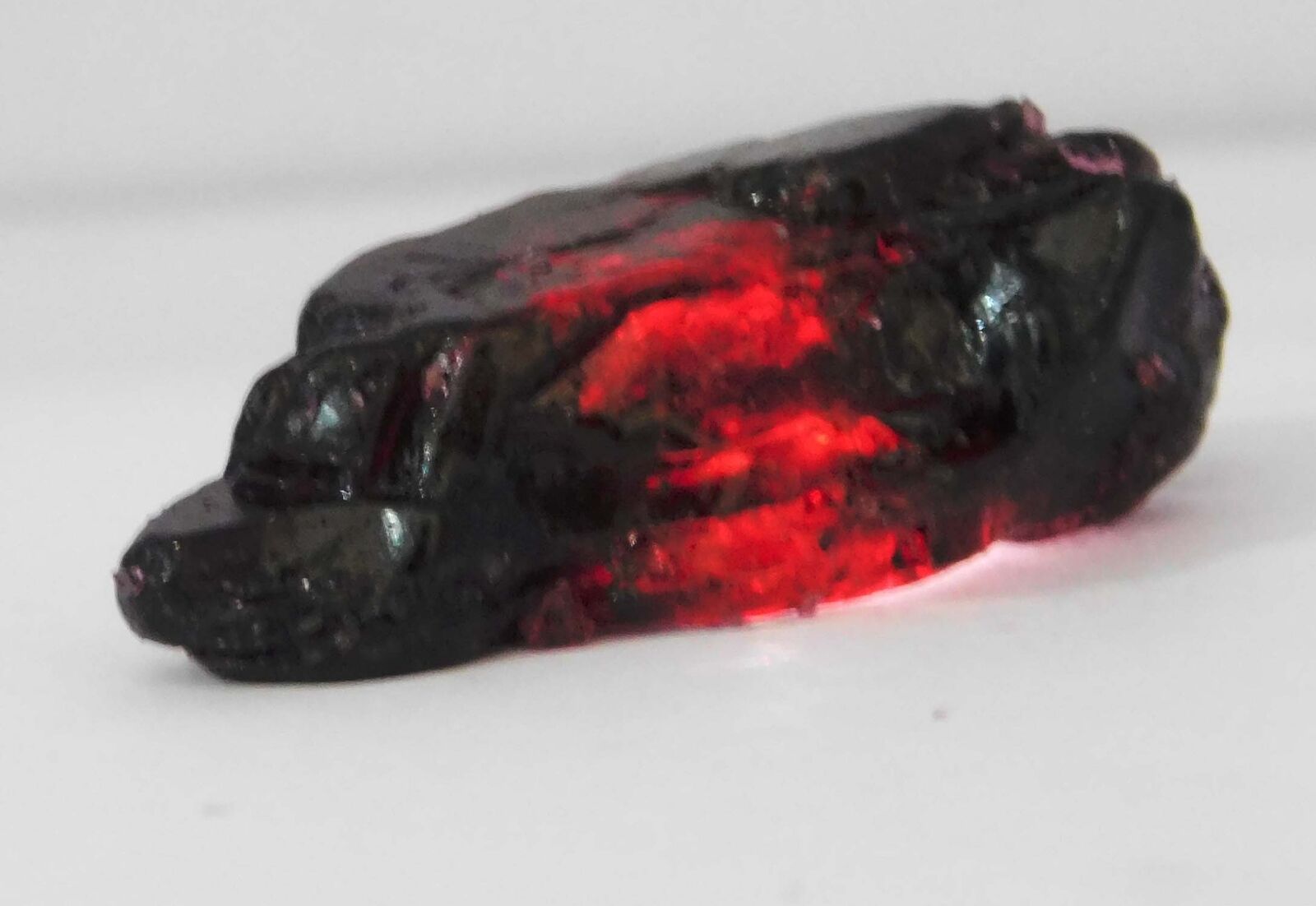 66 Ct NATURAL Red Ruby HUGE ROUGH Earth Mined CERTIFIED Loose Gemstone