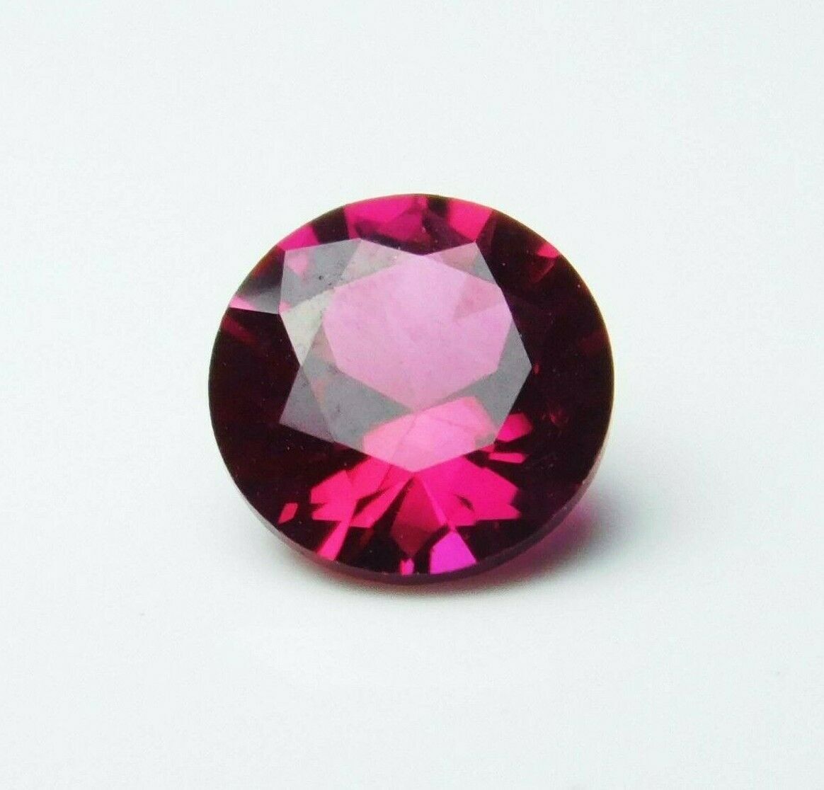 1.00 Ct NAURAL Red RUBY Round Diamond Cut 6x6 mm Loose Gemstone CERTIFIED