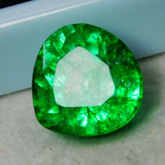 Exclusive Green EMERALD Muzo Natural 8.50 Ct CERTIFIED Loose Gemstone Pear Cut