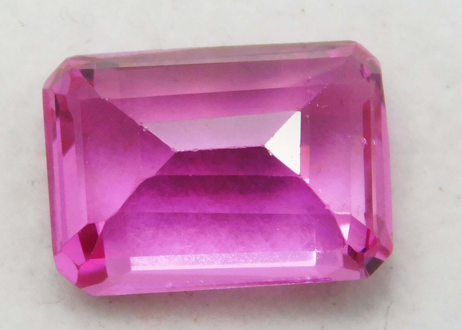 Finest Quality, Natural PINK Sapphire Emerald 10.56 Ct CERTIFIED Loose Gemstone