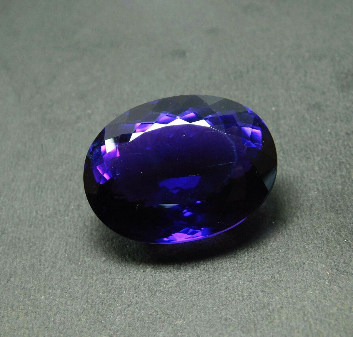 Certified Quality Of Natural PURPLE Amethyst 55.75Ct Huge OVAL Cut Size Gemstone