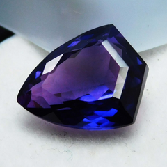 6.20 Ct NATURAL Tanzanite PURPLE Loose Gemstone Fancy Cut CERTIFIED