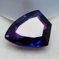 6.20 Ct NATURAL Tanzanite PURPLE Loose Gemstone Fancy Cut CERTIFIED