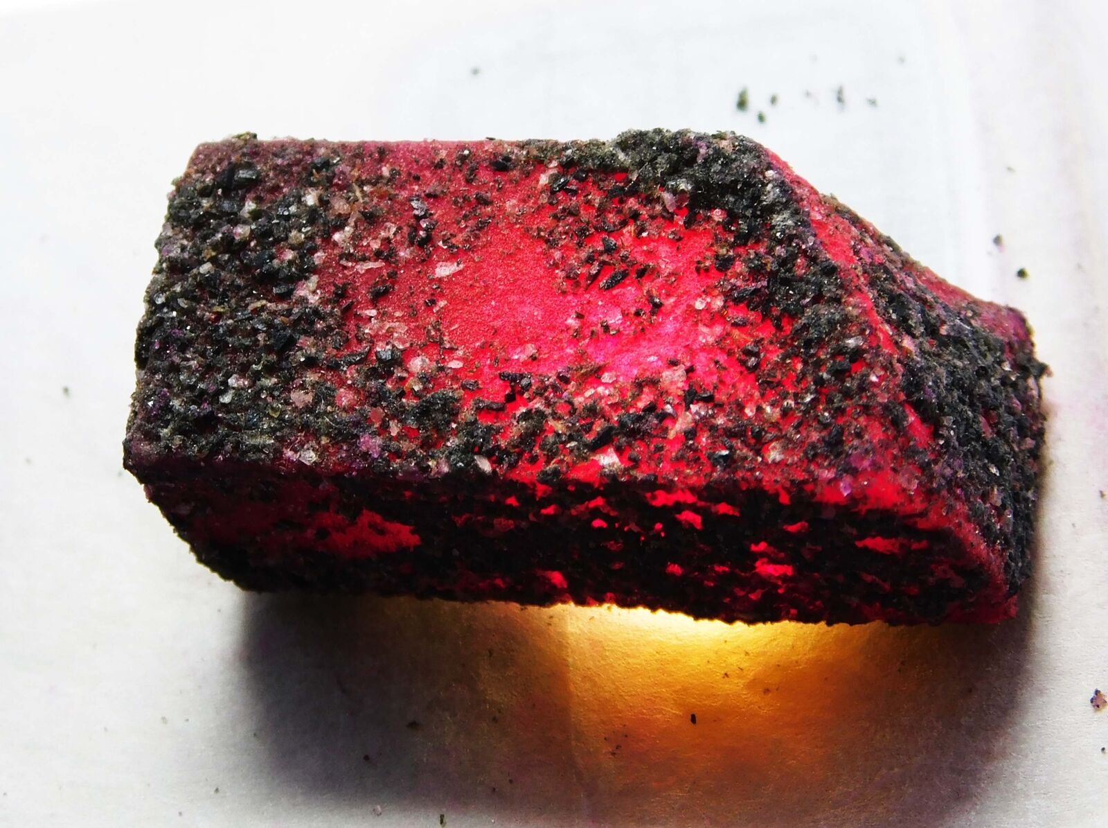 88.55 Carat Huge Rough Natural Red Ruby Loose Gemstone CERTIFIED Earth Mined