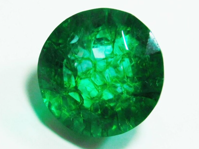 6 Carat Natural CERTIFIED Emerald Loose Gemstones Green Round Shape