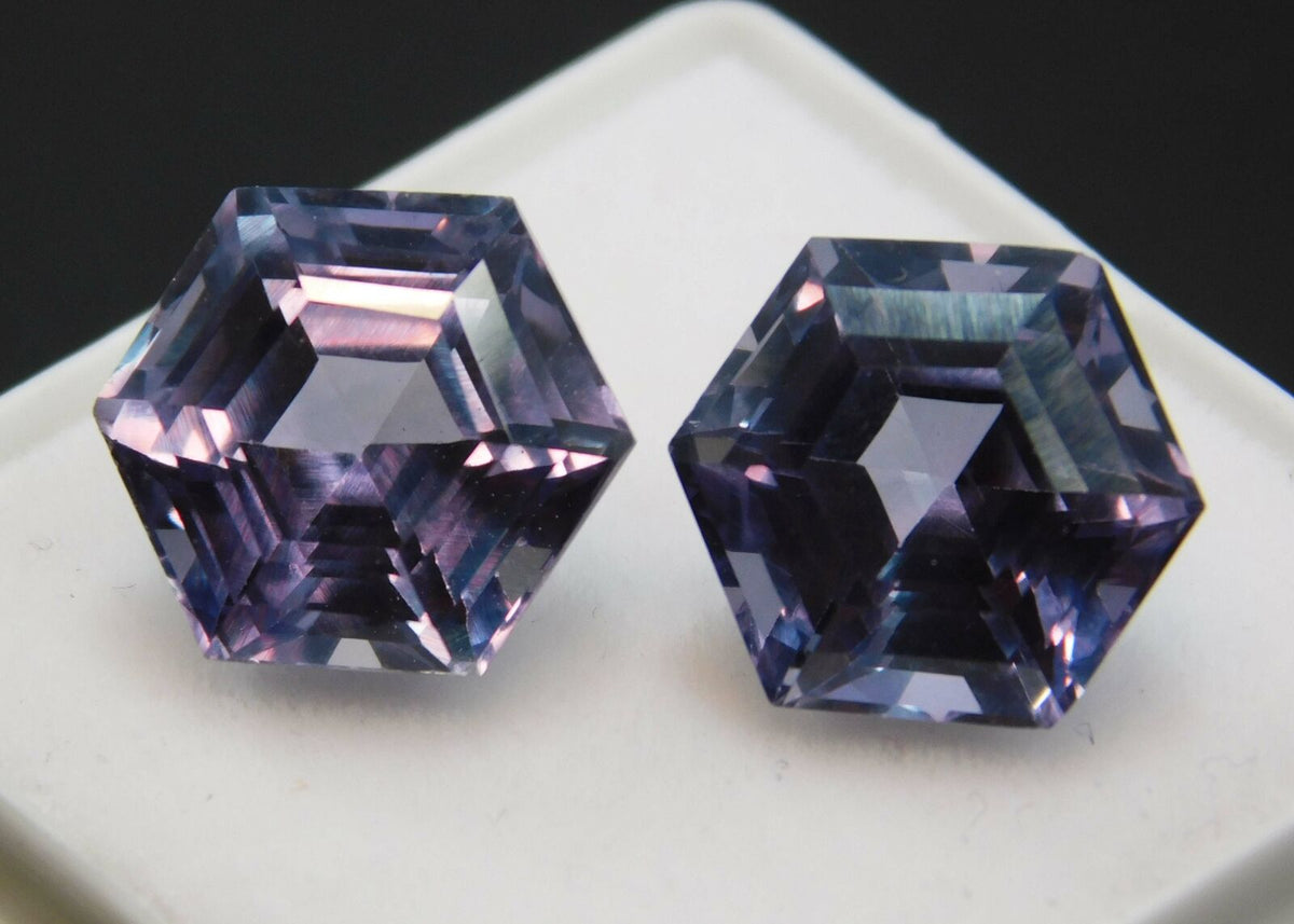 12.00 Ct Natural ALEXANDRITE Color Change CERTIFIED FANCY Cut Loose Gemstones