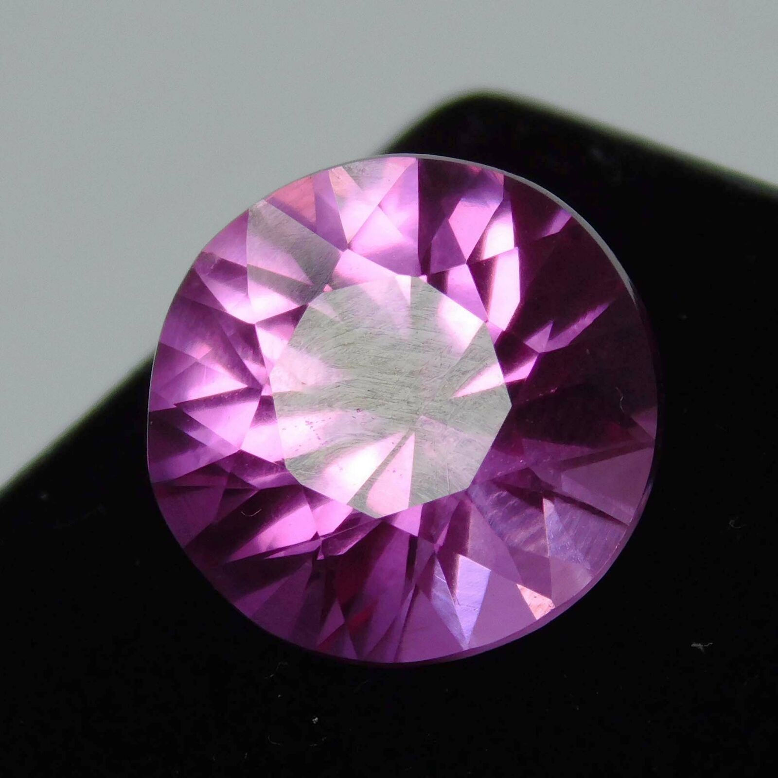 9 Ct Natural PINK Tourmaline ROUND Shape CERTIFIED Loose Gemstone