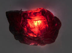 21.80 Ct Natural Garnet Red Earth Mined Huge Size Rough CERTIFIED Loose Gemstone