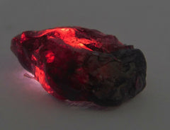 21.80 Ct Natural Garnet Red Earth Mined Huge Size Rough CERTIFIED Loose Gemstone