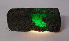 109 Ct Uncut Rough Large Natural Green Emerald Earth Mined Gemstone CERTIFIED