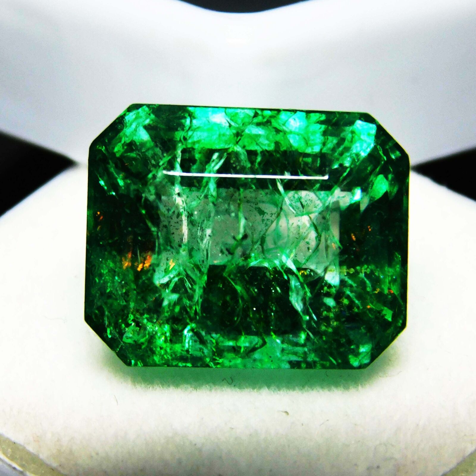 NATURAL Zambia Green EMERALD Emerald Cut 3.00 Ct CERTIFIED Loose Gemstone