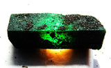 Large Natural Green Emerald 141.12 Ct Uncut Rough Earth Mind CERTIFIED Gemstone