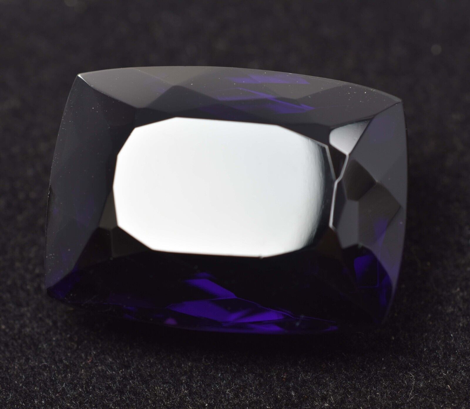 83.95 Ct Natural Russian Purple Amethyst Cushion CERTIFIED Gemstone Huge Size