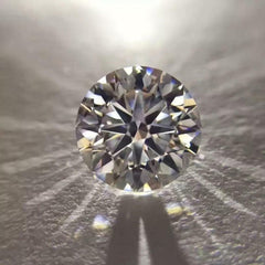 1 mm Synthetic VVSI D Color Moissanite Round Diamond Cut CERTIFIED