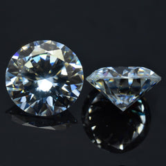 4 mm Synthetic Moissanite VVSI D Color A+CERTIFIED 3 Pcs Lot Round Cut Gemstone