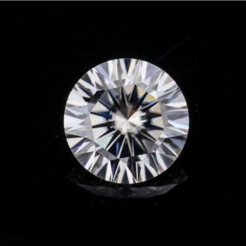 7 mm Rare Synthetic Moissanite Round Cut VVSI D Color CERTIFIED Loose Gemstone