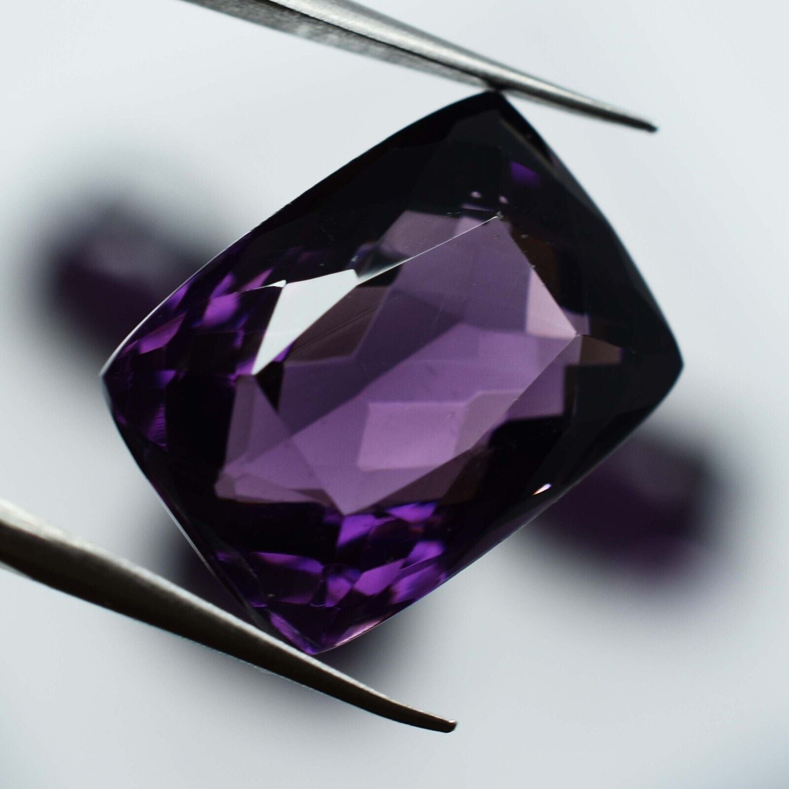 33.20 Ct Natural CERTIFIED Amethyst Purple Cushion Cut 4 Pcs Loose Gemstone Lot