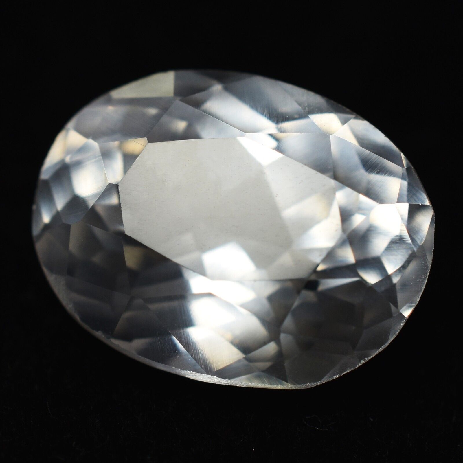 Natural White Ceylon Sapphire 82 Ct CERTIFIED Loose Gemstone Oval Cut 10 Pcs Lot