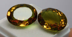 16 Ct Natural Alexandrite Color Change CERTIFIED Oval Cut Gemstone Earing Size