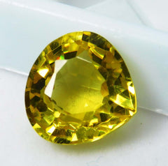 AAA Flawless 8.25 Ct Natural SAPPHIRE Yellow Pear Shape CERTIFIED Loose Gemstone