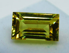 8.00 Ct Natural SAPPHIRE yellow emerald PENDANT SIZE loose gemstone CERTIFIED