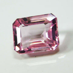 8.00 Ct Natural CERTIFIED Loose Gemstone Padparadscha Sapphire Emerald Shape AA+ Quality