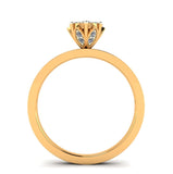 The Radiance Halo Engagement Ring