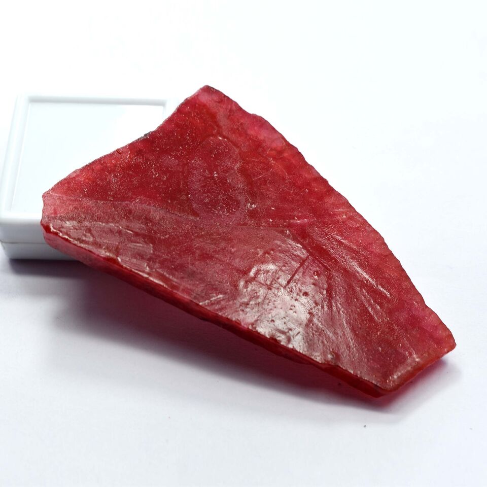 Excellent Quality Of Natural Red Ruby Uncut 444 Ct Red Rough CERTIFIED Loose Gemstones Superior Quality Loose Gems Certified Expedite Shipping Fresh Arrival