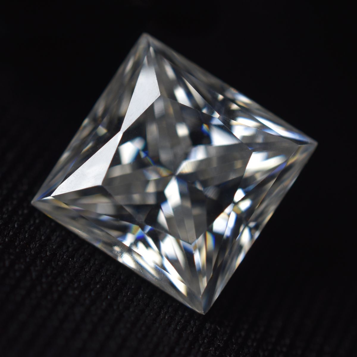 Synthetic Moissanite D Color CERTIFIED Loose Diamond 1 Pcs Square 3.5x3.5 MM