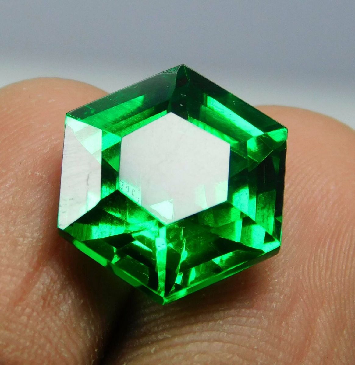 10.00 Ct Natural TOURMALINE Fancy Shape CERTIFIED Green Loose Gemstones Brazil Az-2148