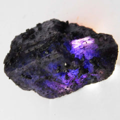 120.9 Ct Purple Sapphire Huge Rough Natural Earth Mined Certified Loose Gemstone A-5685