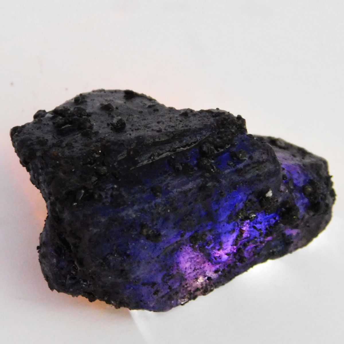 120.9 Ct Purple Sapphire Huge Rough Natural Earth Mined Certified Loose Gemstone A-5685