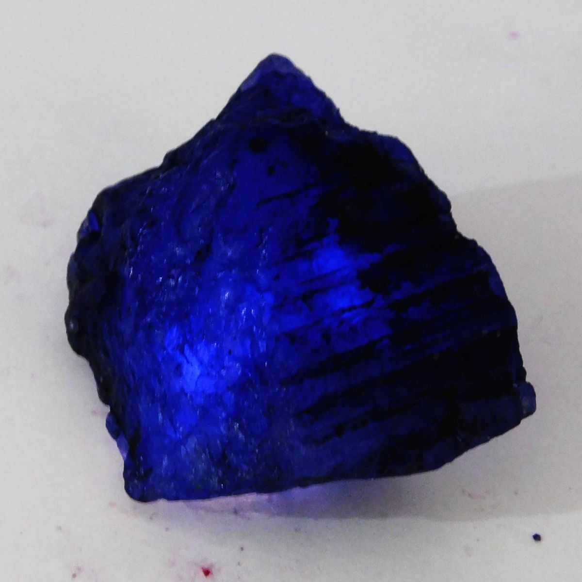 Blue Natural Sapphire Huge Rough CERTIFIED 355 Ct Earth Mined Loose Gemstone AZ-32