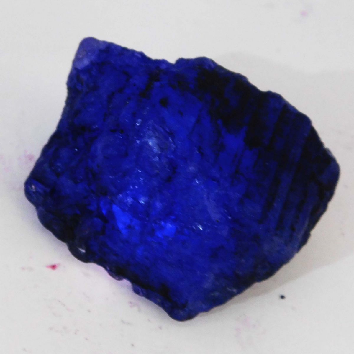 Blue Natural Sapphire Huge Rough CERTIFIED 355 Ct Earth Mined Loose Gemstone AZ-32