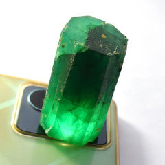 Green Emerald Rough 527.65 Ct Natural Uncut Huge Size Loose Gemstone CERTIFIED VA-361