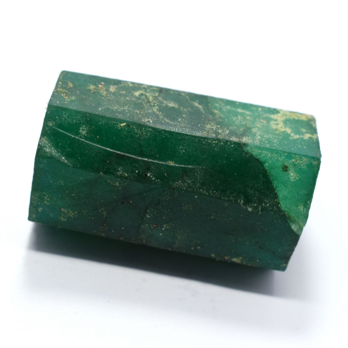 Green Emerald Rough 527.65 Ct Natural Uncut Huge Size Loose Gemstone CERTIFIED VA-361