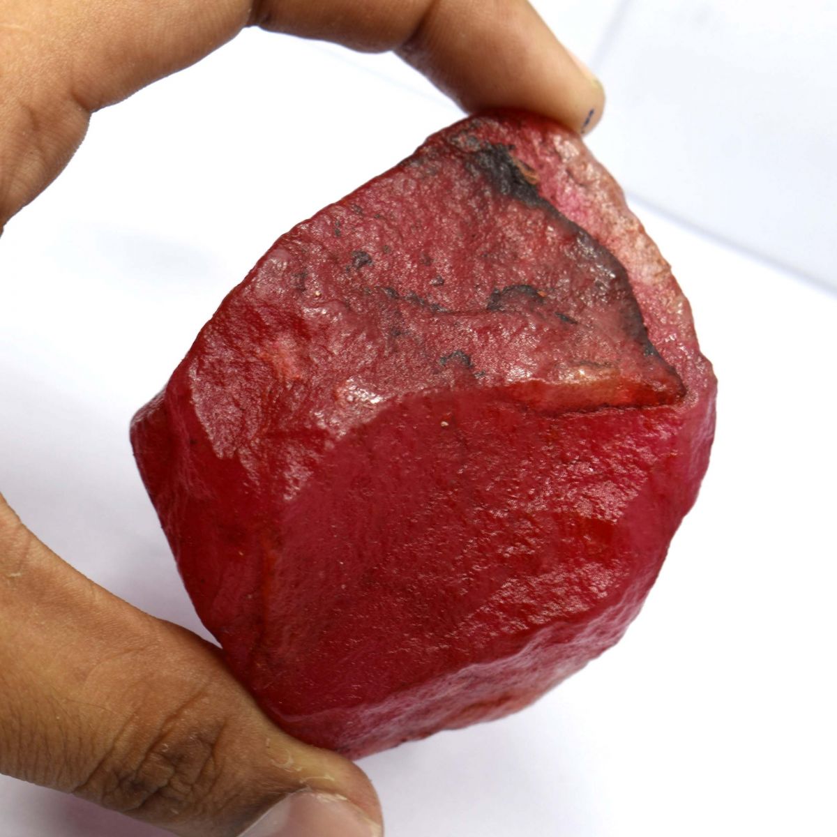 1199.80 Ct Natural Ruby Red Rough Uncut Huge Size CERTIFIED Loose Gemstone AM-238