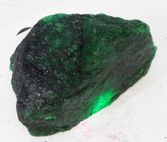 1200 Ct Natural Emerald Huge Rough Earth Mined CERTIFIED Green Loose Gemstone