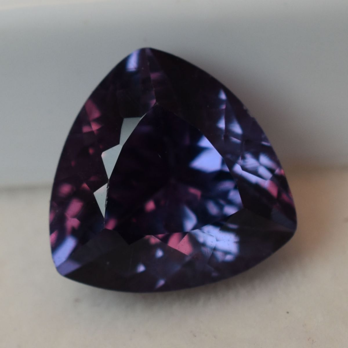 Earring Size Alexandrite  Natural Color Change Alexandrite 5.45 Ct CERTIFIED Trillion Cut Ring Size Loose Gemstone