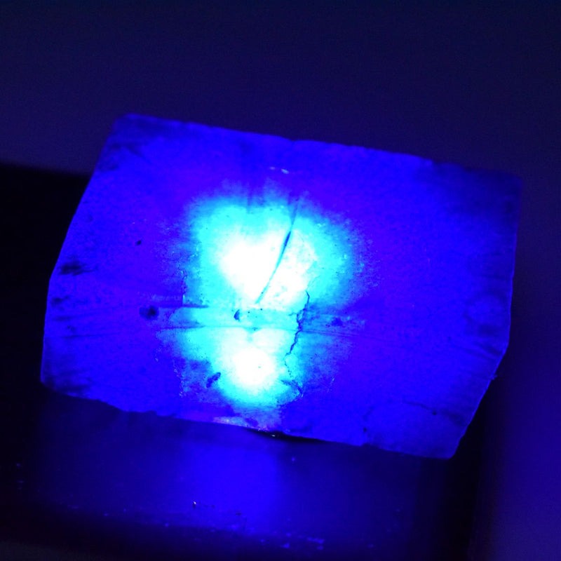 natural sapphire rock