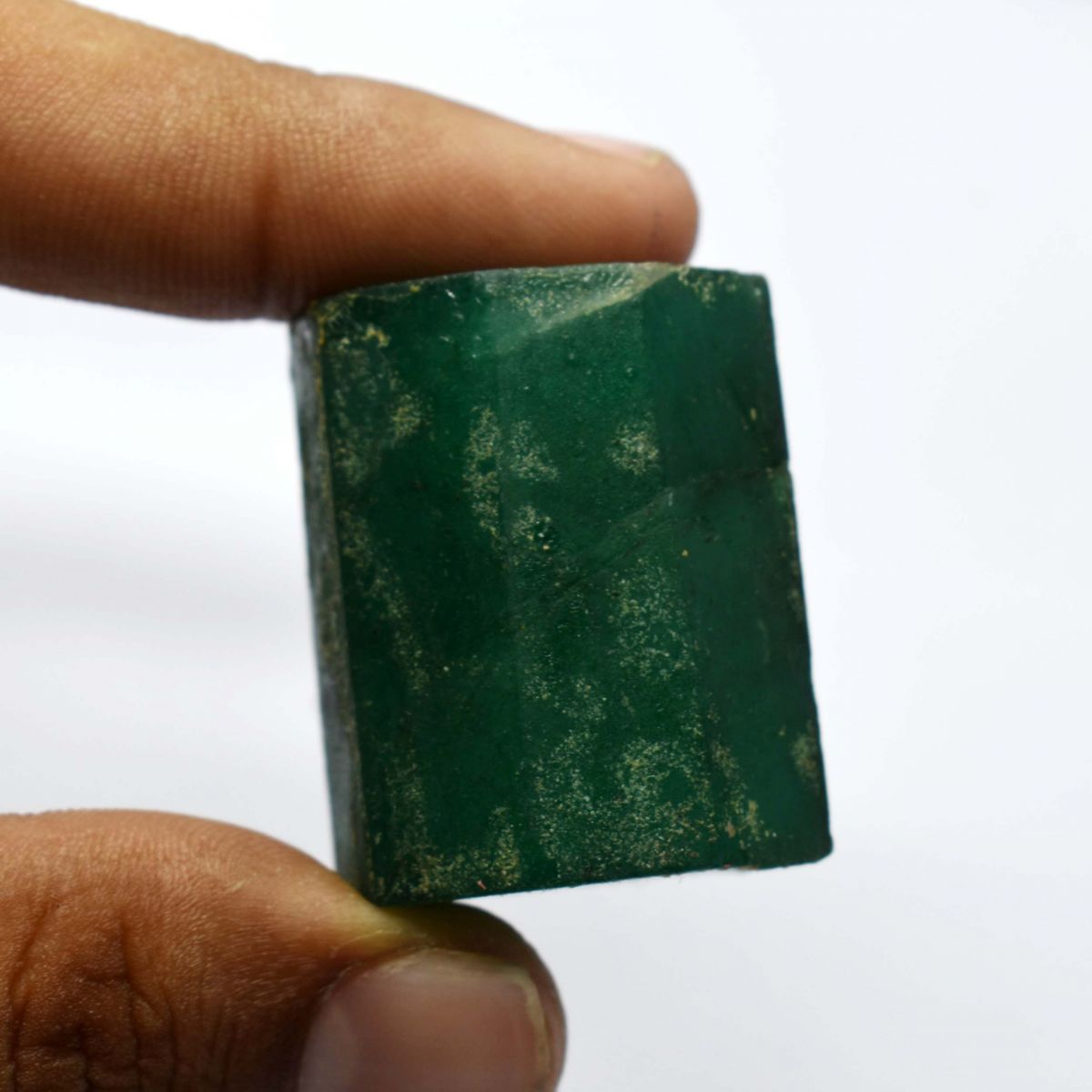 417.67 Ct Natural Emerald Green Rough Uncut Huge Size CERTIFIED Loose Gemstone