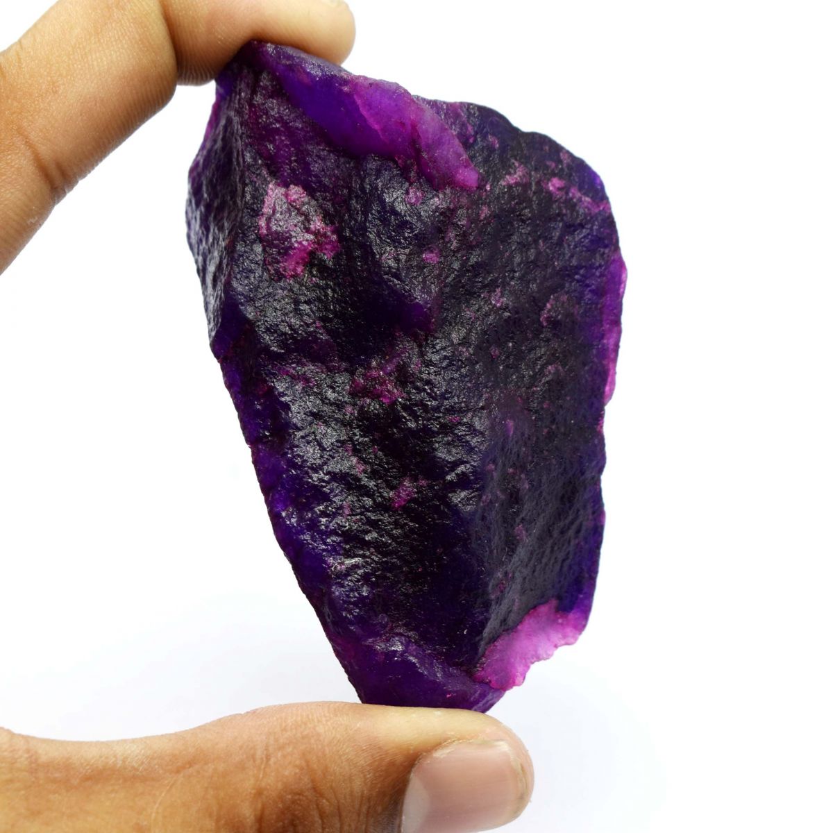 119.44 Ct Natural Purple Tanzanite Uncut Huge Rough CERTIFIED Loose Gemstone