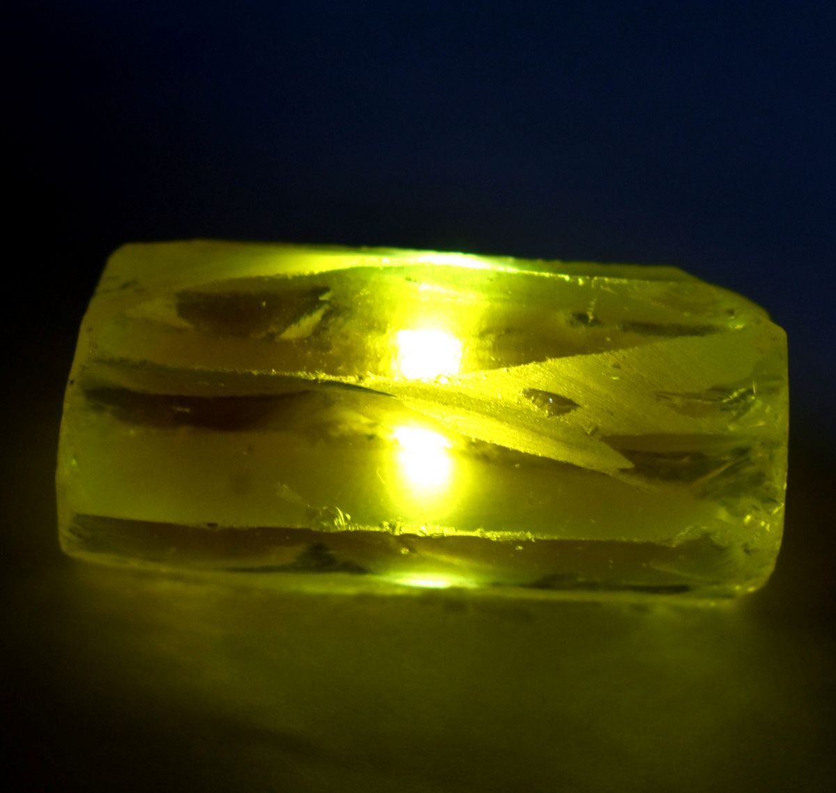 286.57 Ct Natural YELLOW Sapphire Uncut Rough Stone CERTIFIED Loose Gemstone