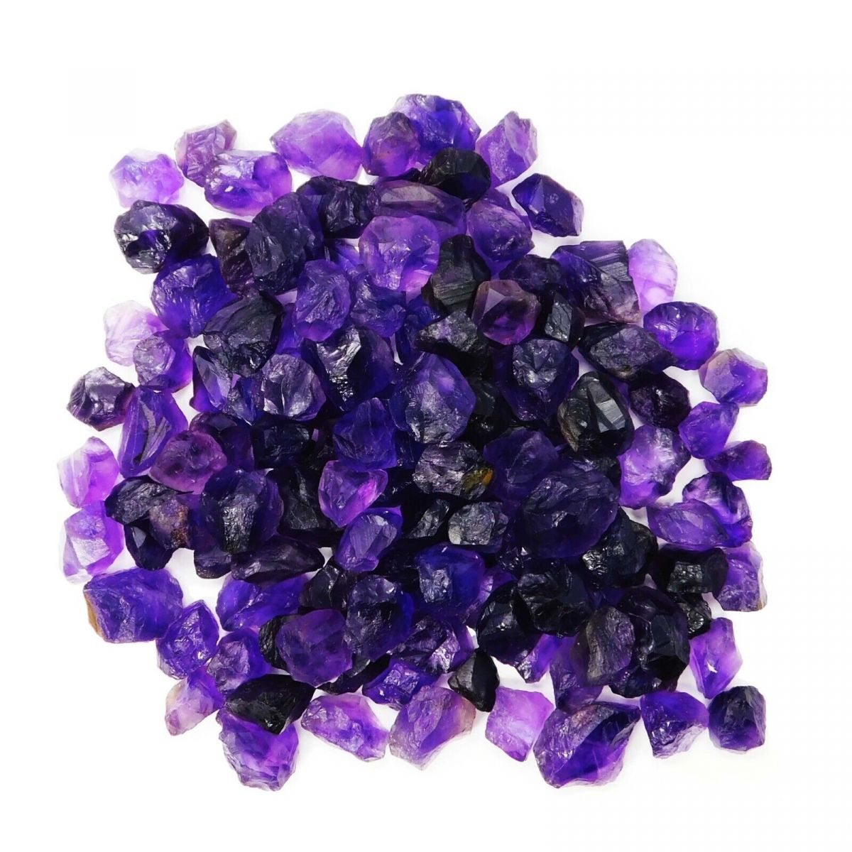 1000 Ct Natural PURPLE Amethyst ROUGH Huge Size CERTIFIED Loose Gemstone Lot